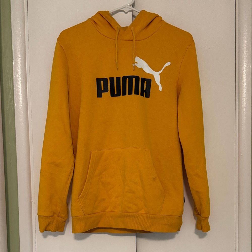 PUMA Men's Mustard Hoodie